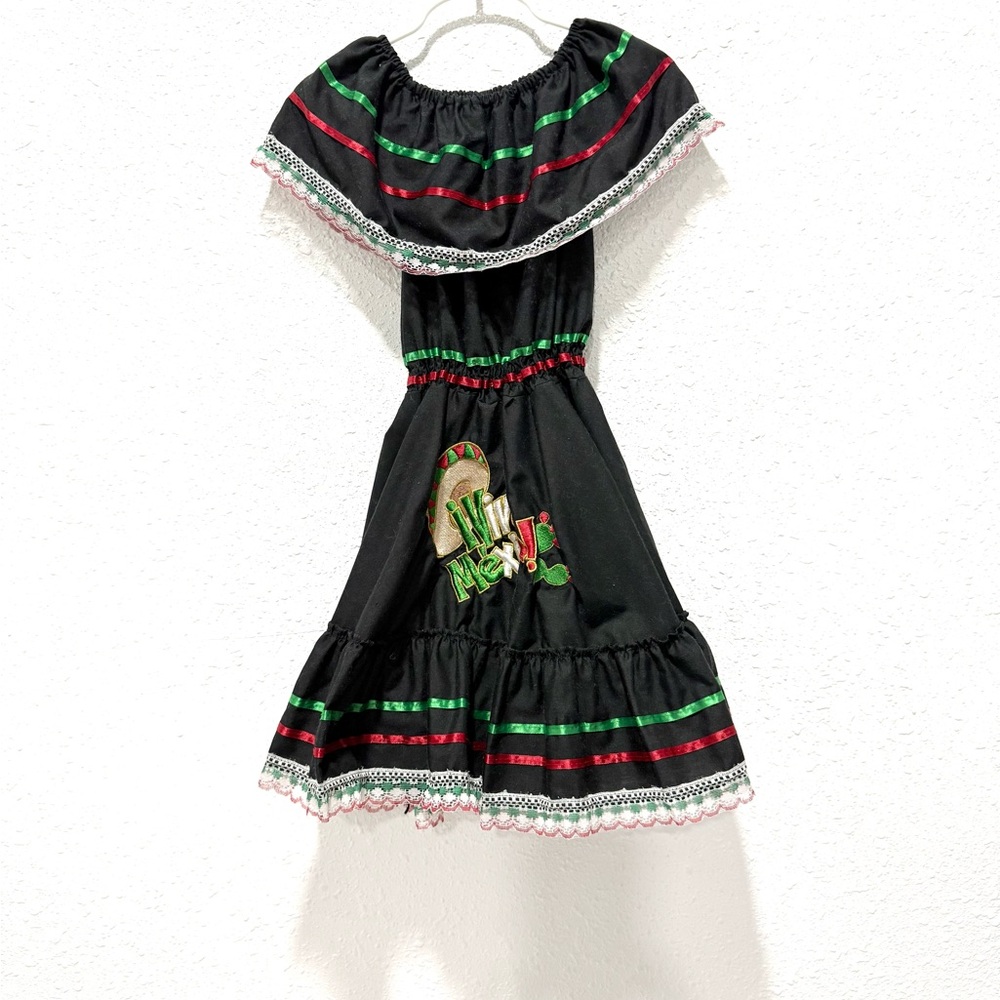 Traditional Mexican girl fiesta dress‎ 5T